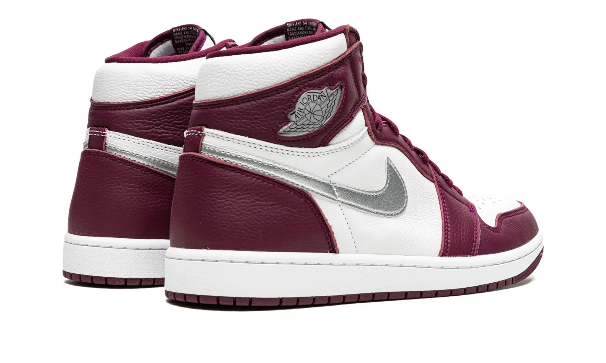 Wedge Heel Daily Move Air Jordan 1 Retro High OG Bordeaux
