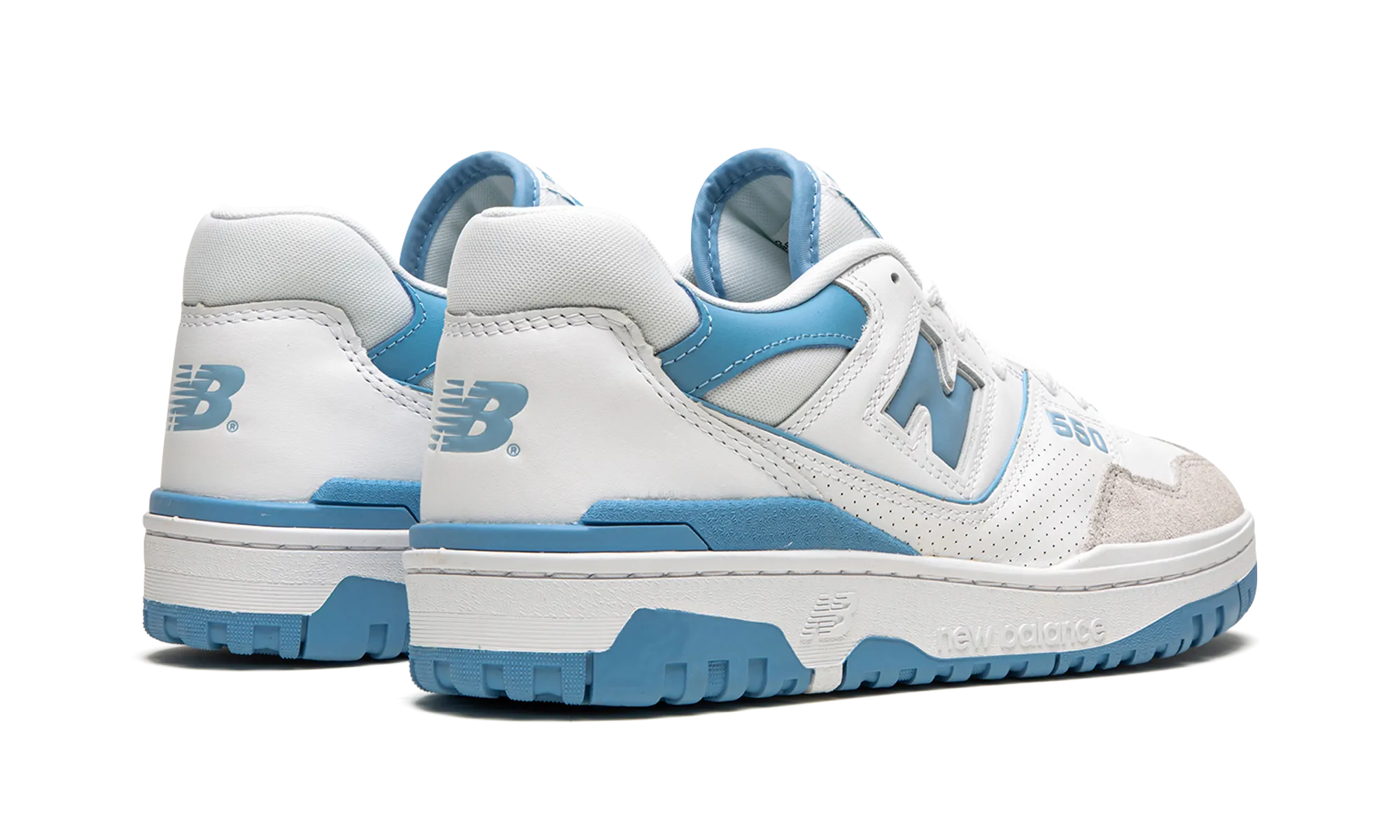 550 "White / Baby Blue" Urban Utility Heel Hug