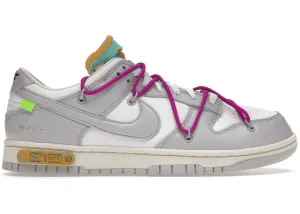 Street Movement Natural motion Nike Dunk Low Off-White Lot 21