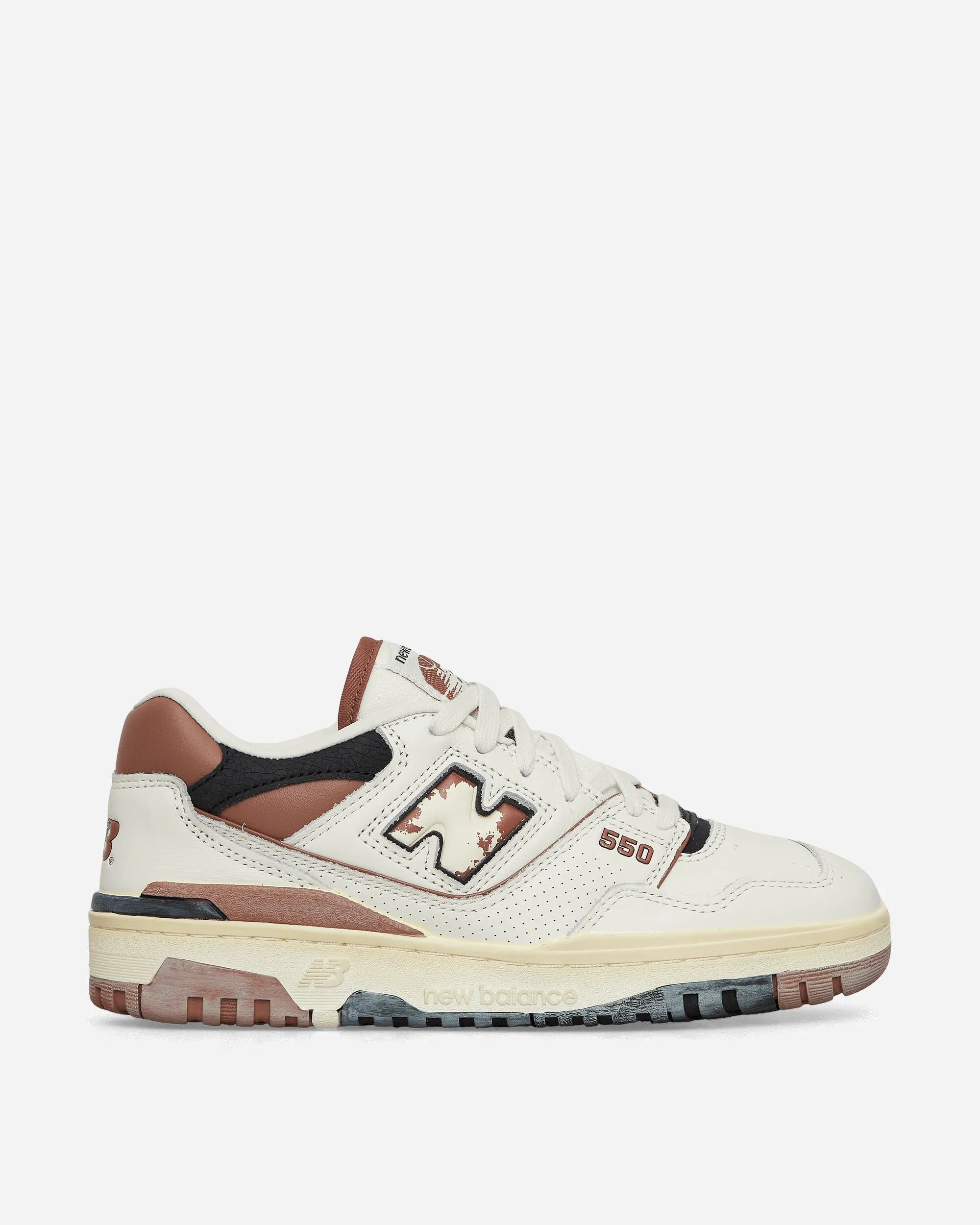 Track Run New York 550 Sneakers Off White / Brown