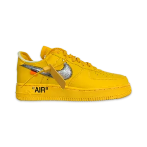 Off White Air Force 1 Low ??University Gold?? / ??ICA?? Gentle Step