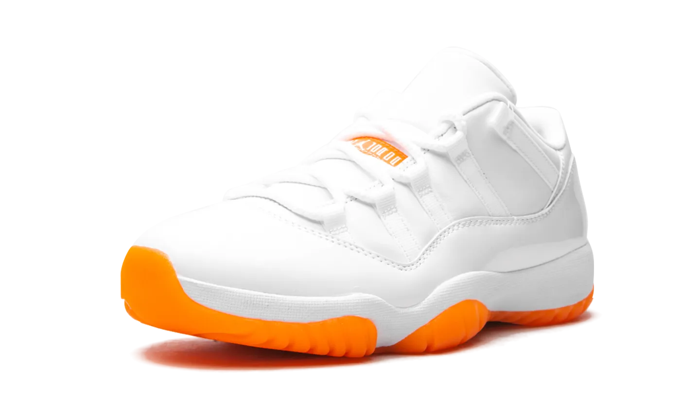 Bare Feel Minimal Touch Jordan 11 Low "Bright Citrus" Women's