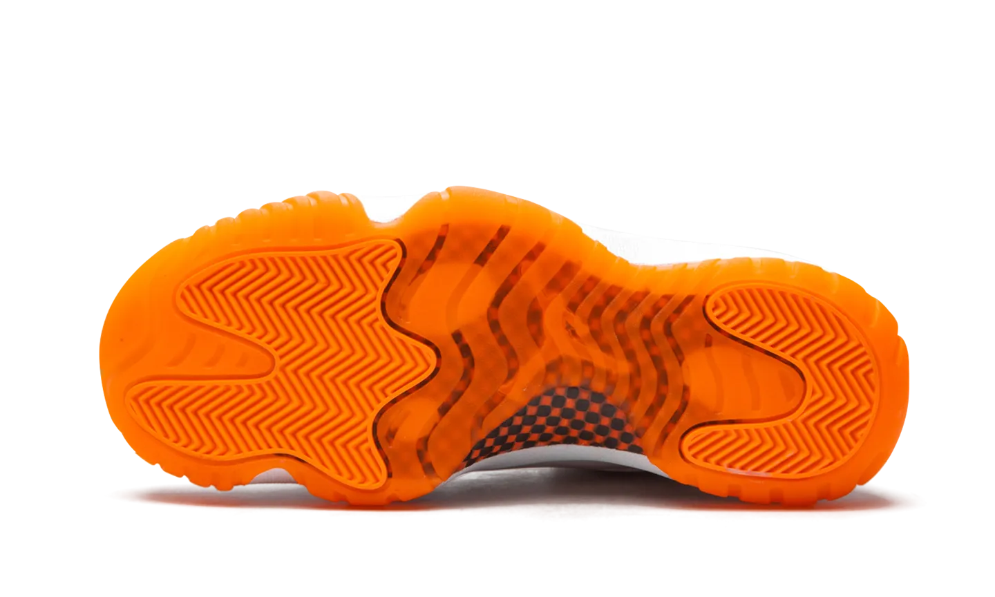 Jordan 11 Low "Bright Citrus" Women's Test Step