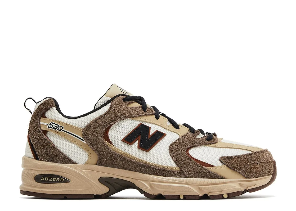 Commuter Friendly New Balance 530 Brown Tan