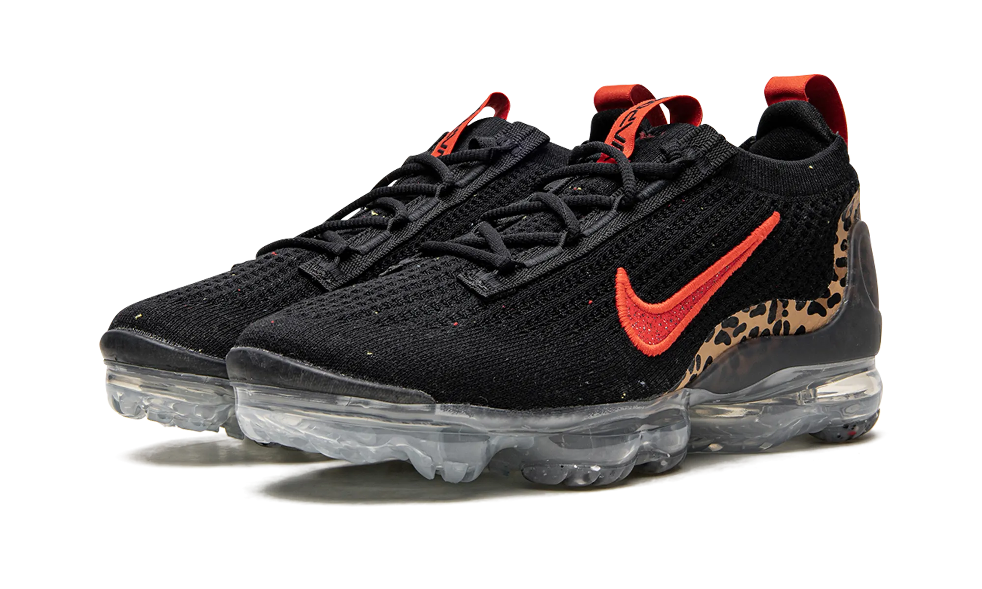 Knit Fabric fitness enthusiasts AIR VAPORMAX FLYKNIT 2021 MNS WMNS "Leopard"