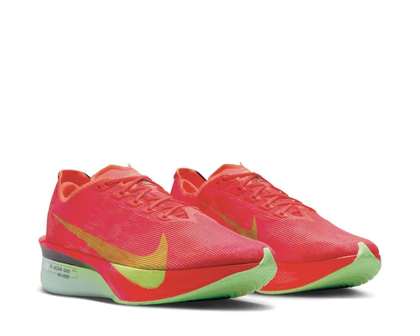 anti - fatigue sole increased endurance Nike Zoomx Vaporfly Next 4% "Bright Crimson"