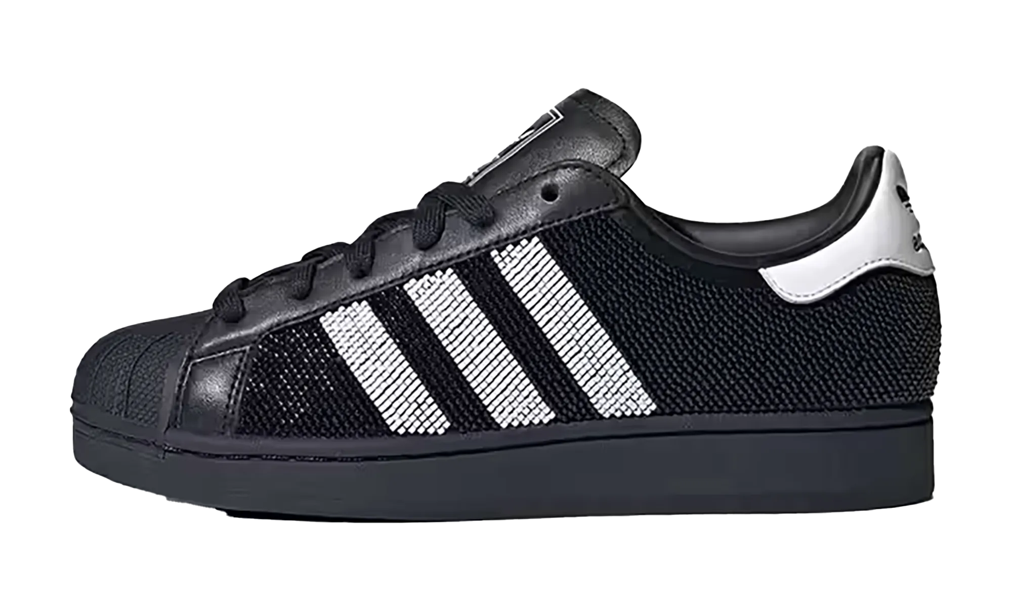 No Fuss Fit Superstar WMNS "Beaded - Black/White"