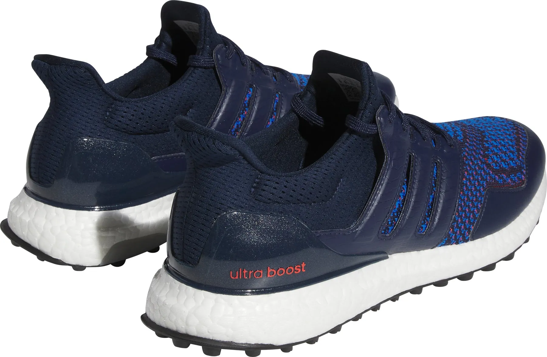 Talk Step Metal Pop adidas Ultra Boost Spikeless Golf Shoes - Blue