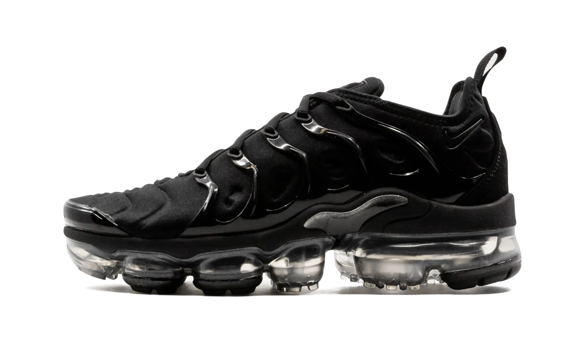 Stair Workout lycra running gear AIR VAPORMAX PLUS WMNS "Triple Black"