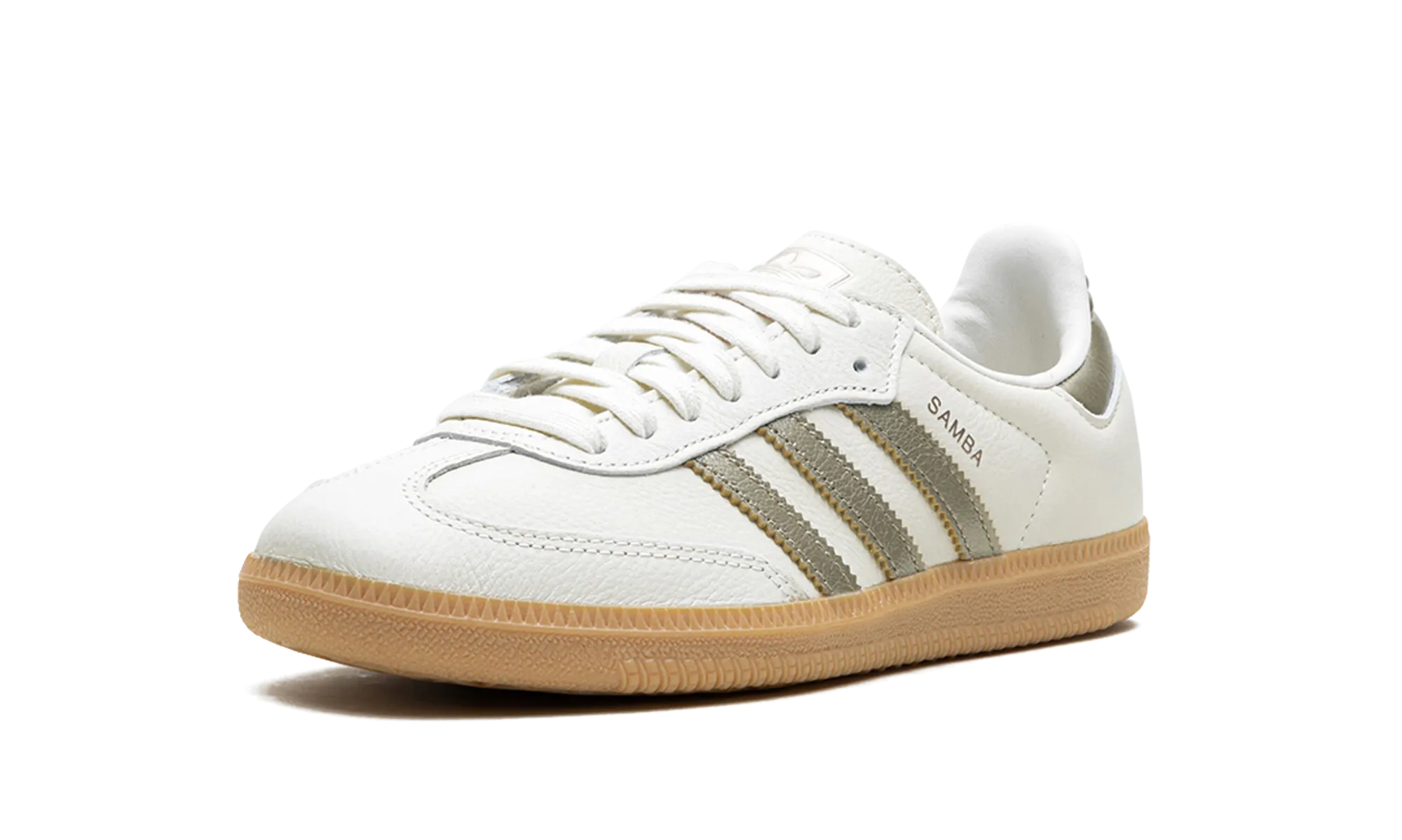 Breathable Upper Shoes Samba OG WMNS "Cyber Metallic"