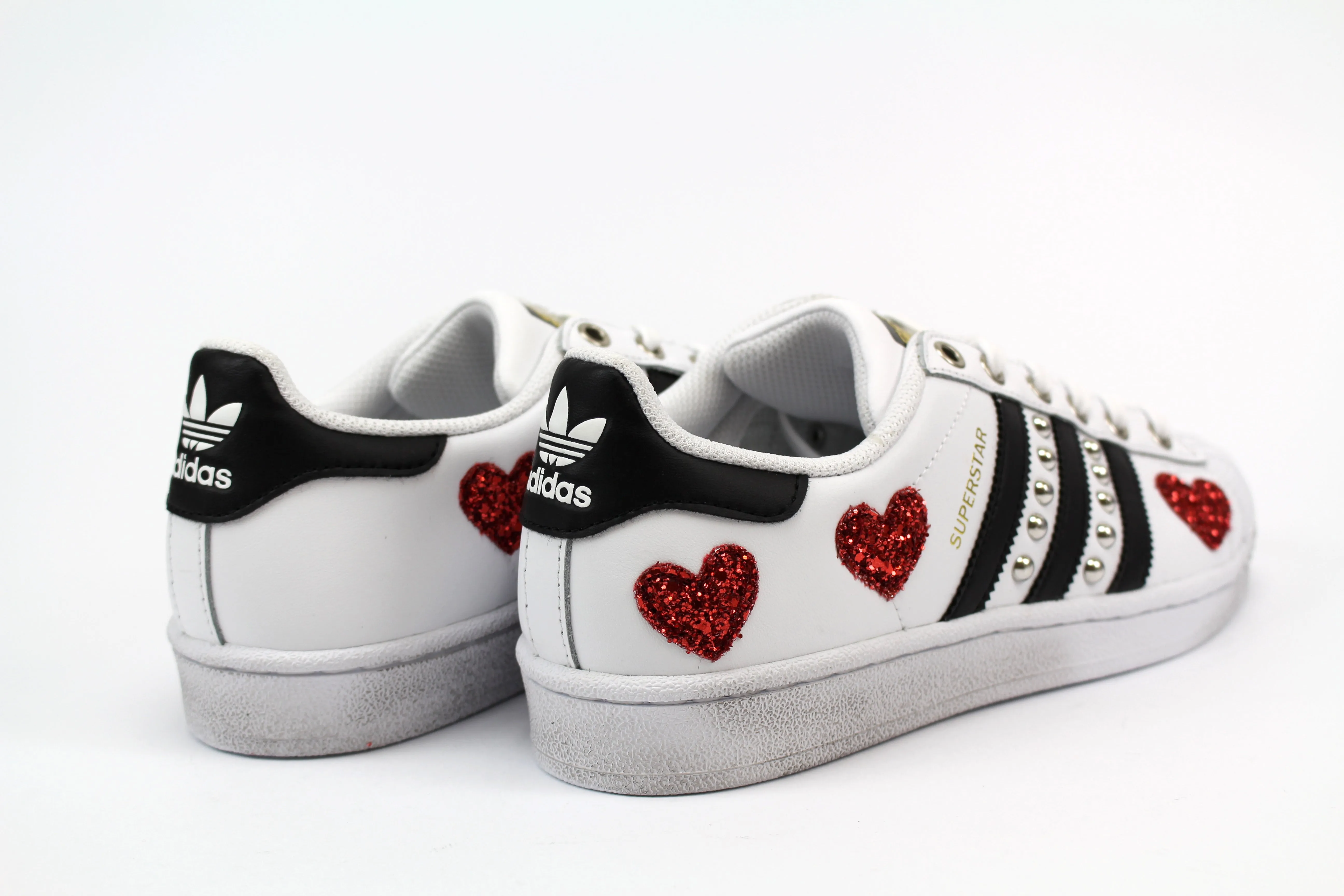 Adidas Superstar Borchie & Cuori Long Lasting Mid Top Design