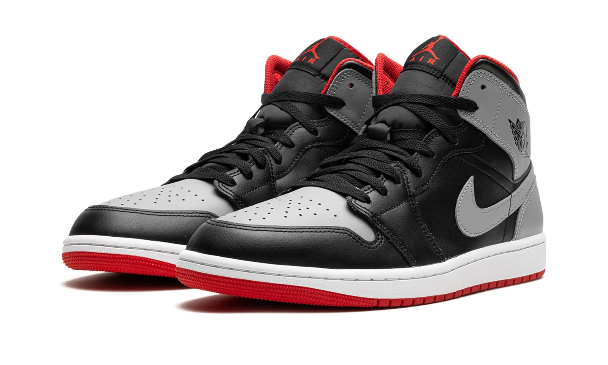 Fashionable Design Air Jordan 1 Mid 'Bred Shadow'
