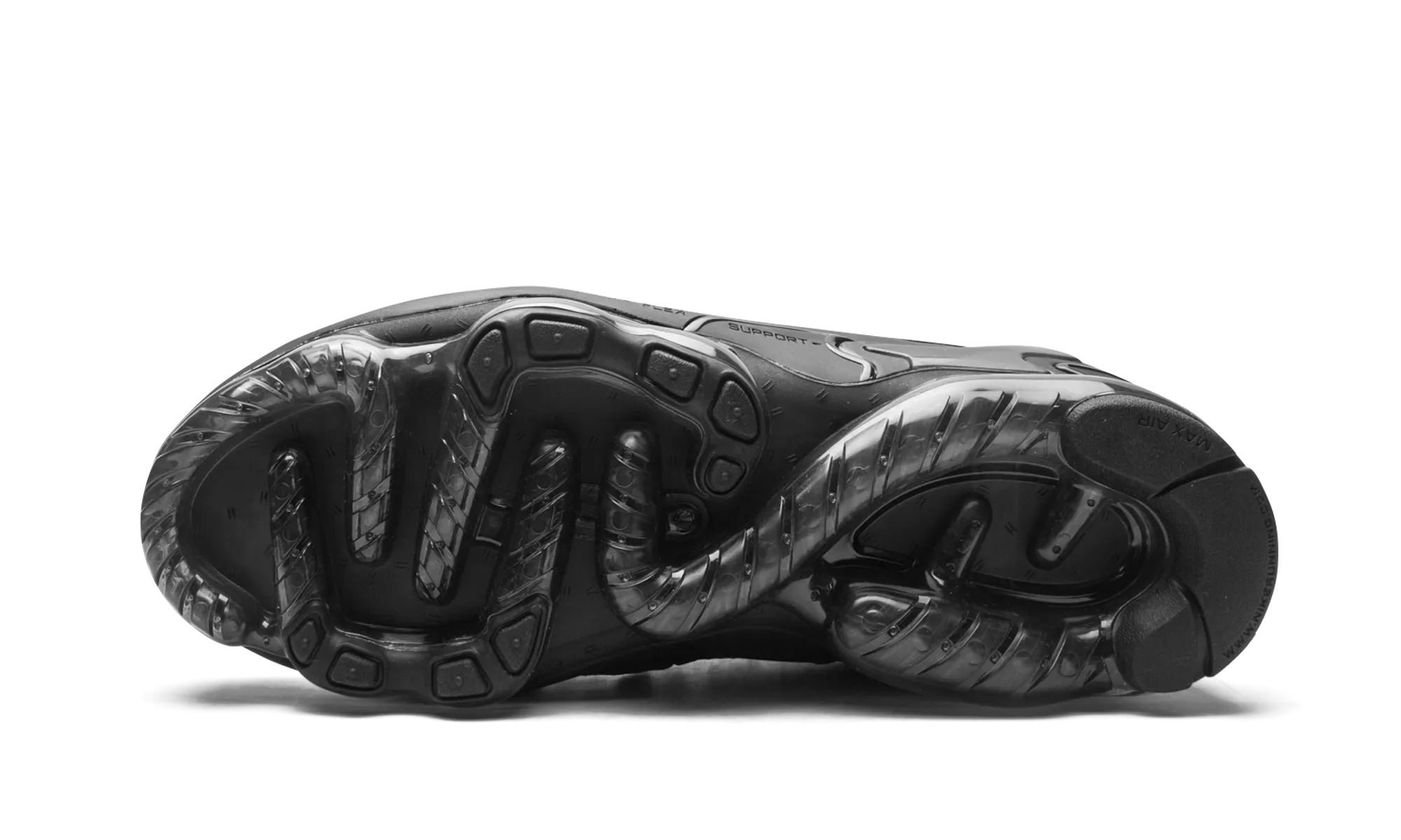 amateur shoes adult running wear Air Vapormax EVO "Triple Black"