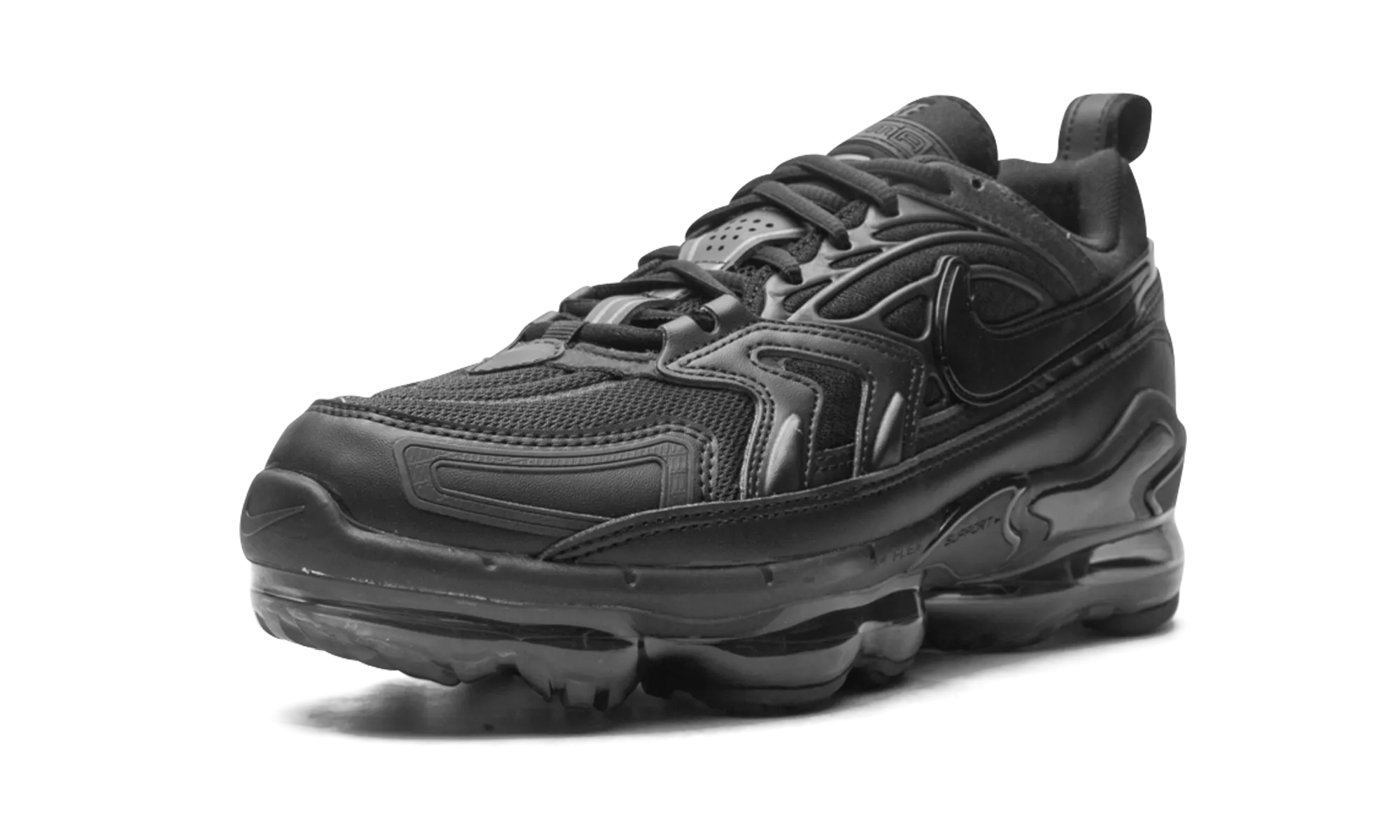 elevated - heel running option Air Vapormax EVO "Triple Black"