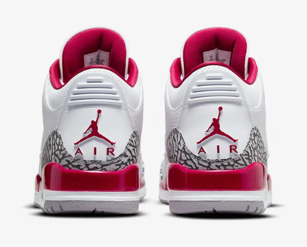 Stay Light Air Jordan 3 Retro Cardinal (PS)
