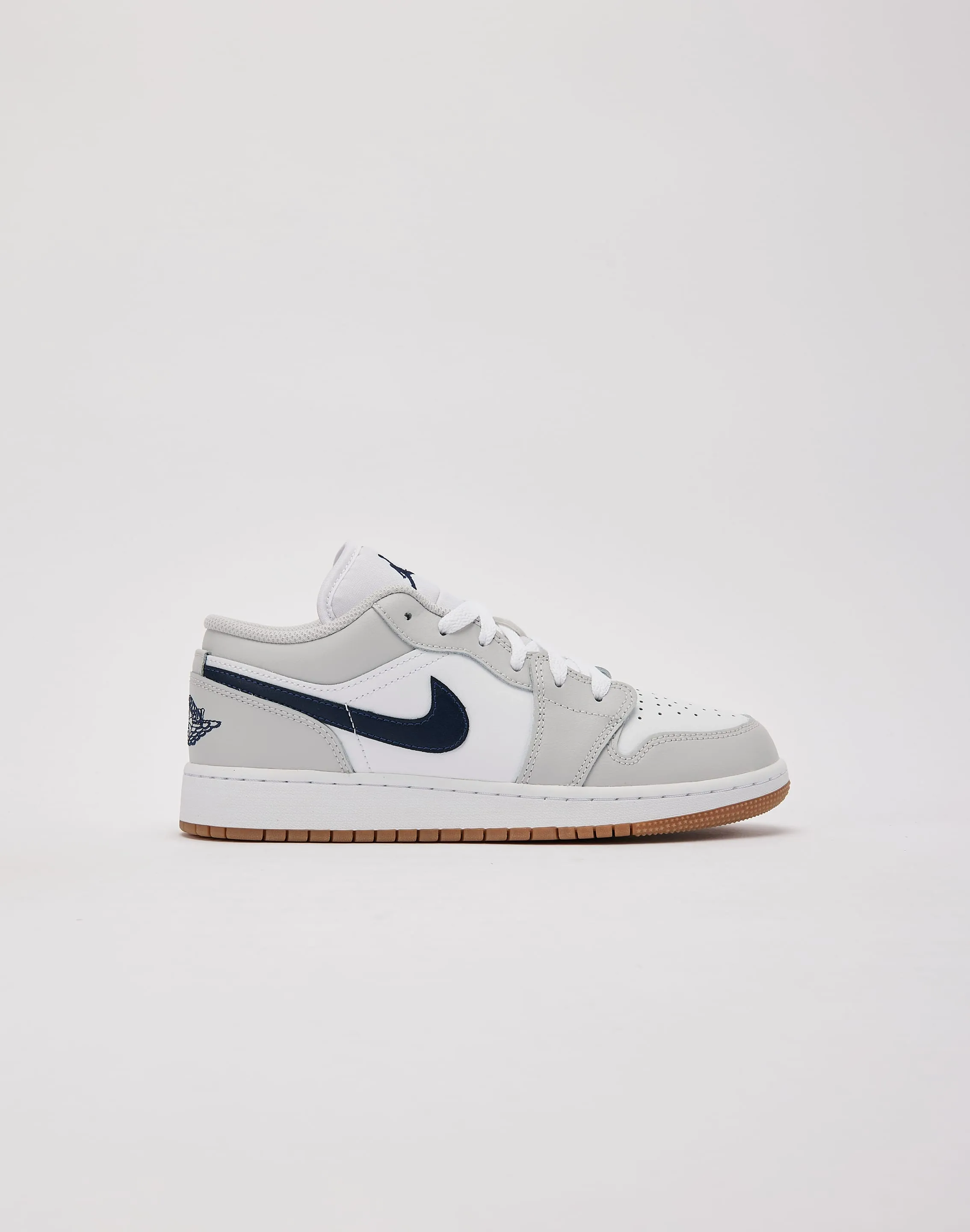 Jordan Air Jordan 1 Low Grade-School Elastic laces London Cool