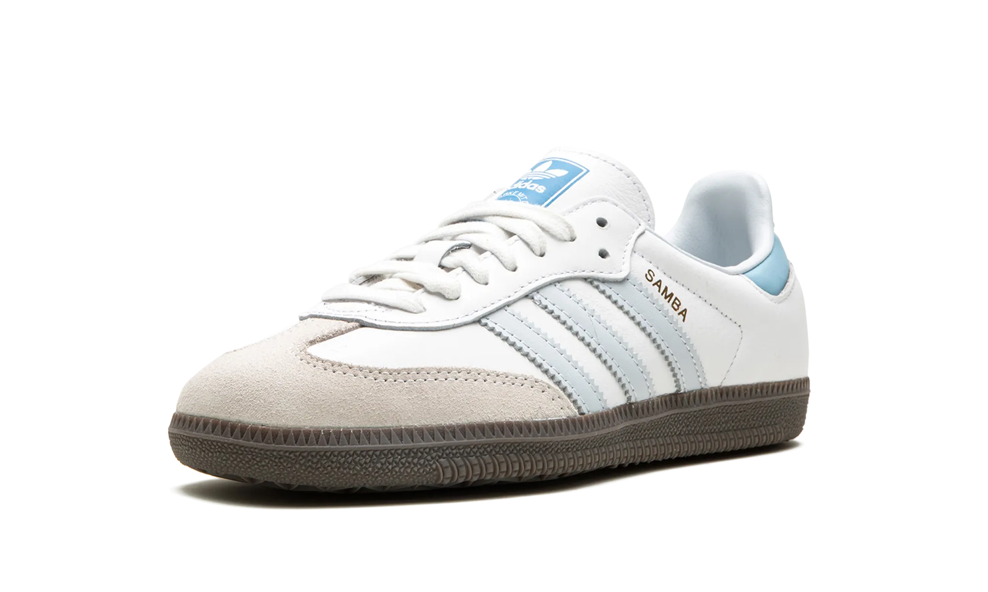 Samba OG "White / Halo Blue" Leisure Fit Travel Choice