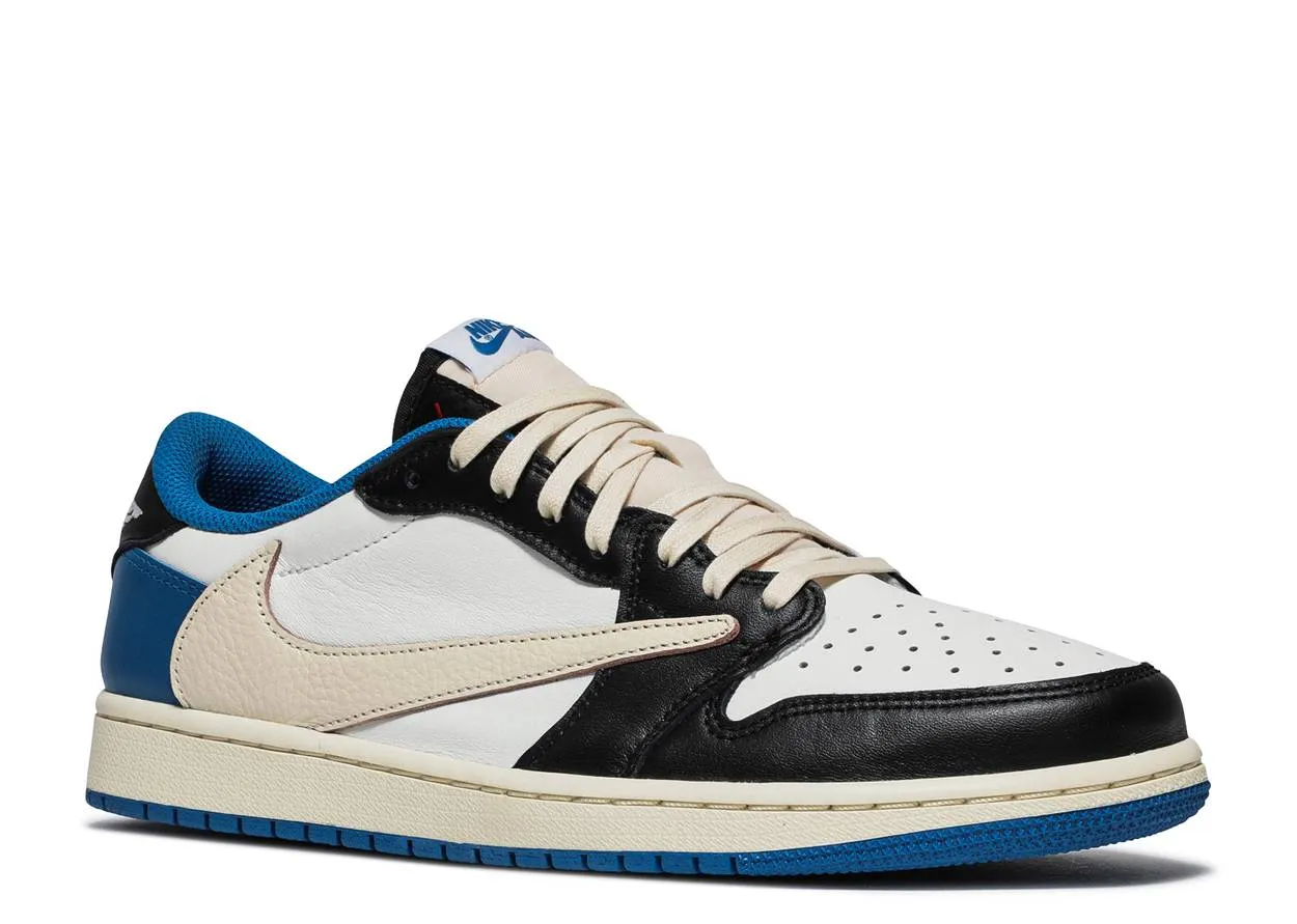 Air Jordan 1 Low OG Fragment Travis Scott Test Hike Ice Step