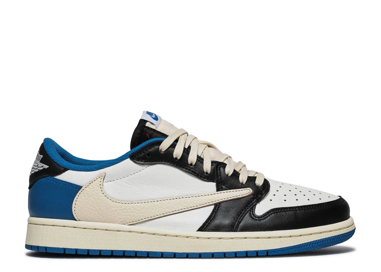Flip Step Air Jordan 1 Low OG Fragment Travis Scott
