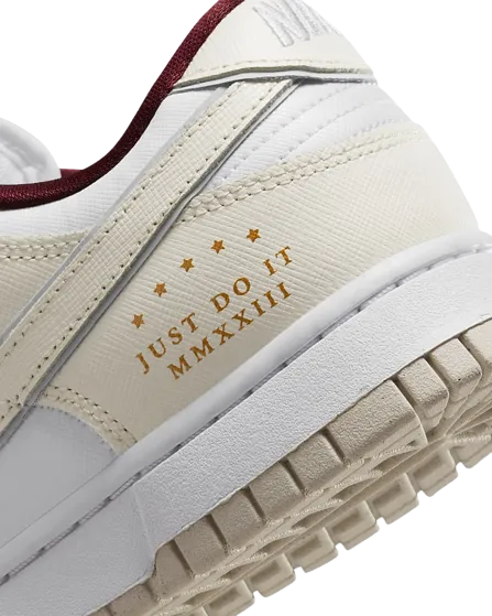 Nike Dunk Low "Just Do It - Phantom" Women's Cozy Interior Zip Up Closure