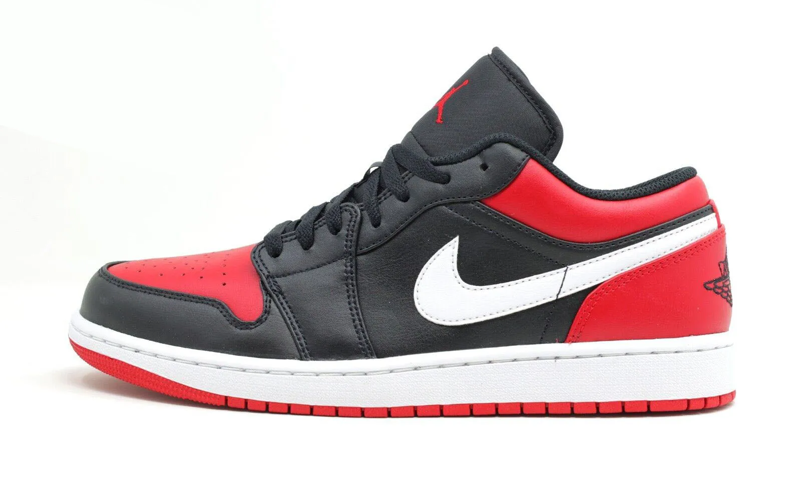 Jordan 1 Low Alternate Bred Toe 553558-066 Leisure Ready