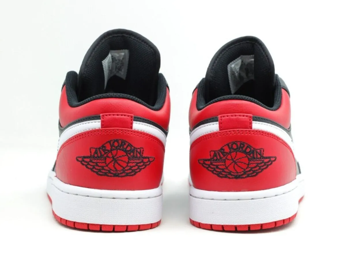 ShockAbsorbing Jordan 1 Low Alternate Bred Toe 553558-066