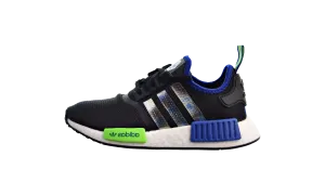 NMD_R1 GS "Core Black-Supplier Colour-Solar Green" Stylish Minimal slim cut
