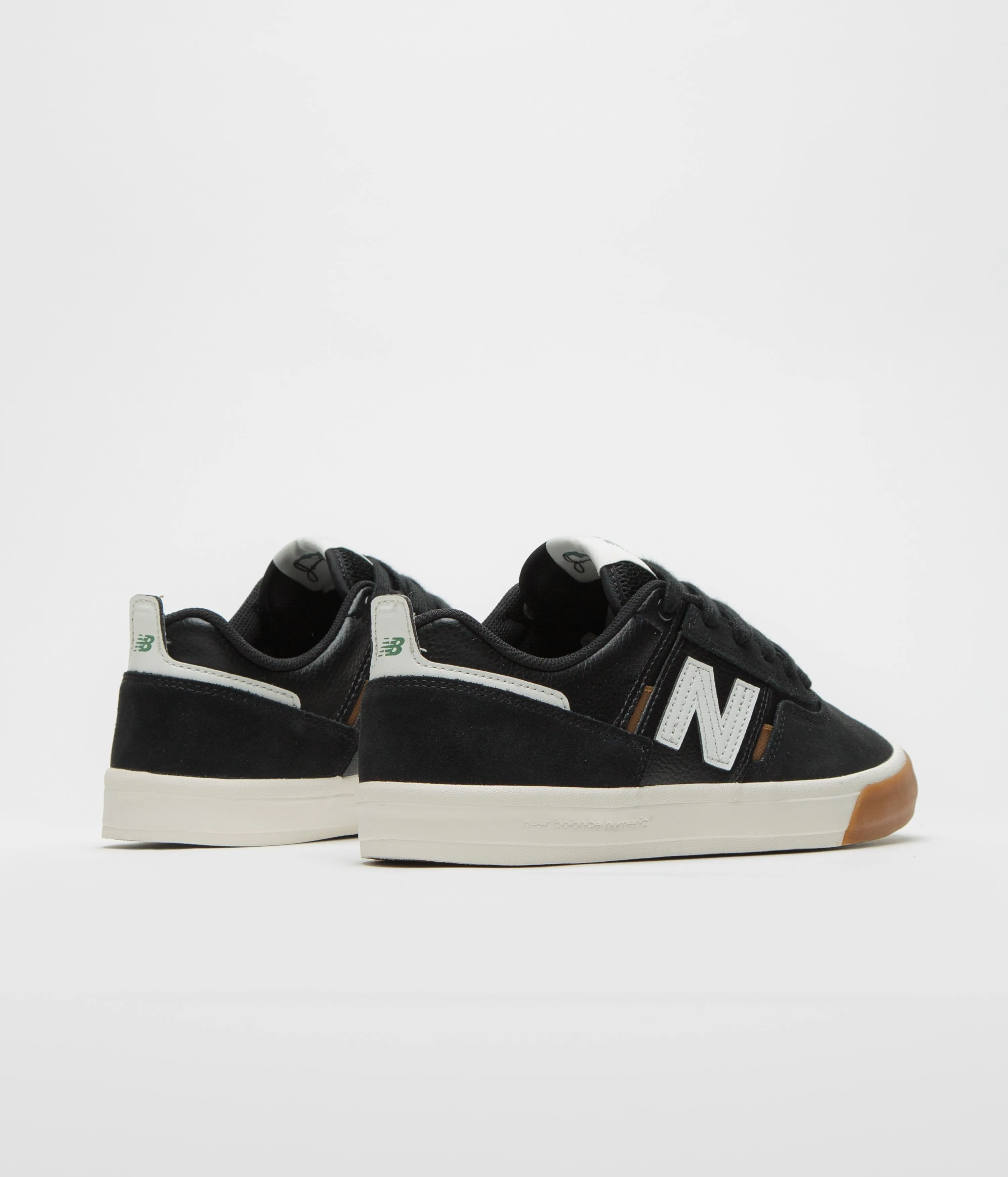 Airy Design New Balance Numeric 306 Jamie Foy Shoes - Black / White / Black / White Comfortable fit
