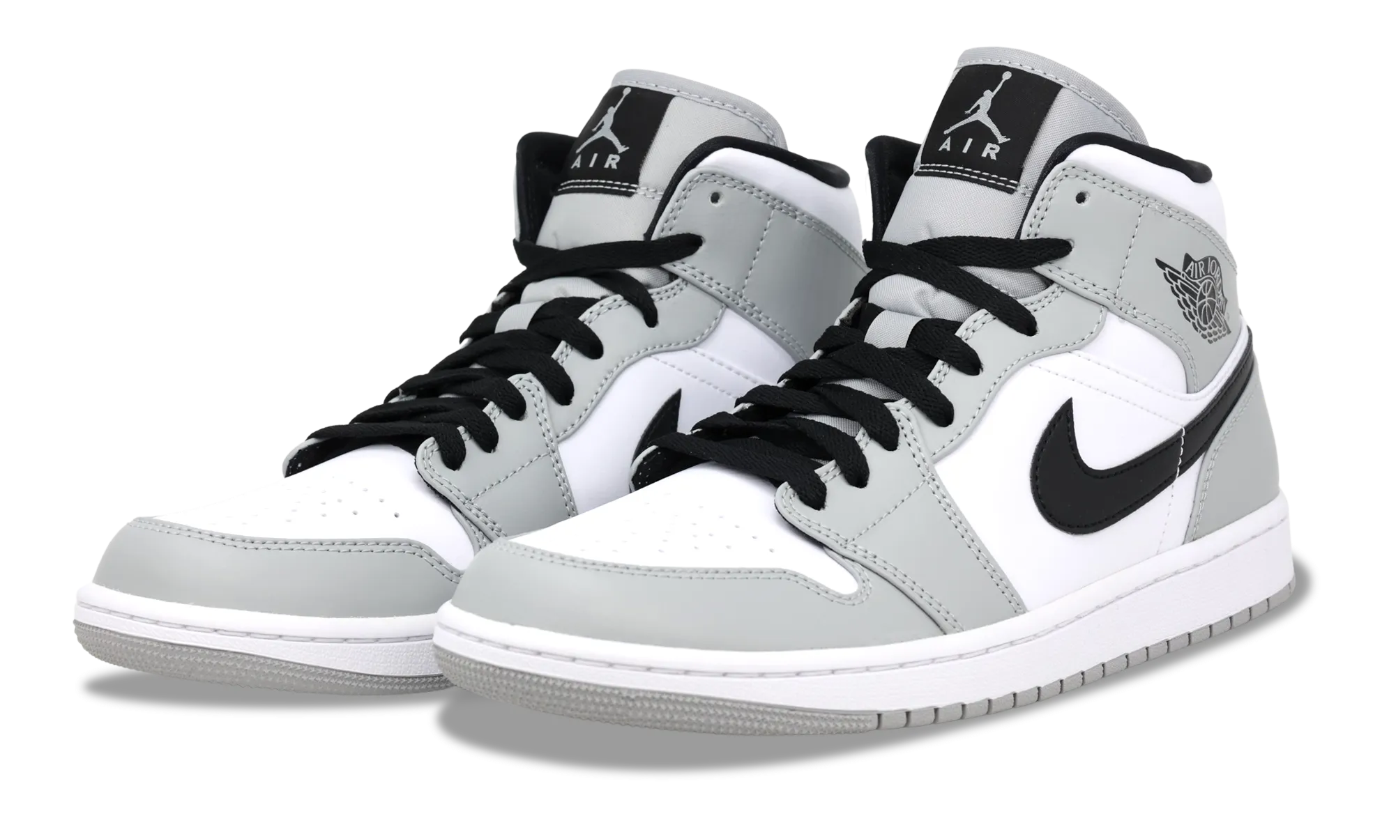 nike Jordan 1 Mid Light Smoke Grey 2020 (554724-092) Men's Size 7-11 Weekend Trip Ridge Path