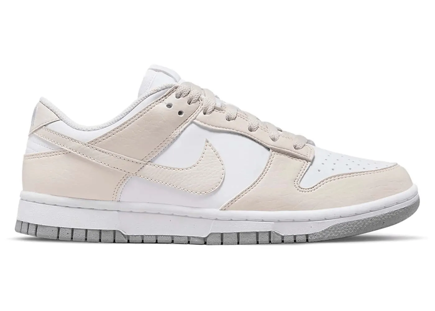 Smooth Upper Nike Dunk Low Next Nature White Light Orewood Brown (W)
