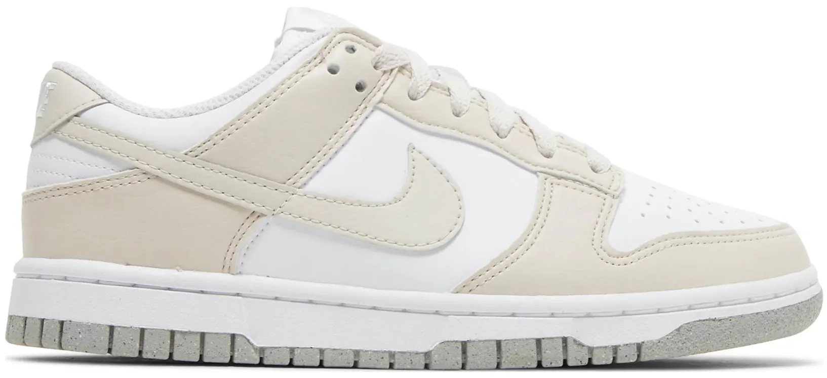 NIKE DUNK LOW NEXT NATURE WHITE LIGHT OREWOOD BROWN (W) Prairie Run Mesh Comfort