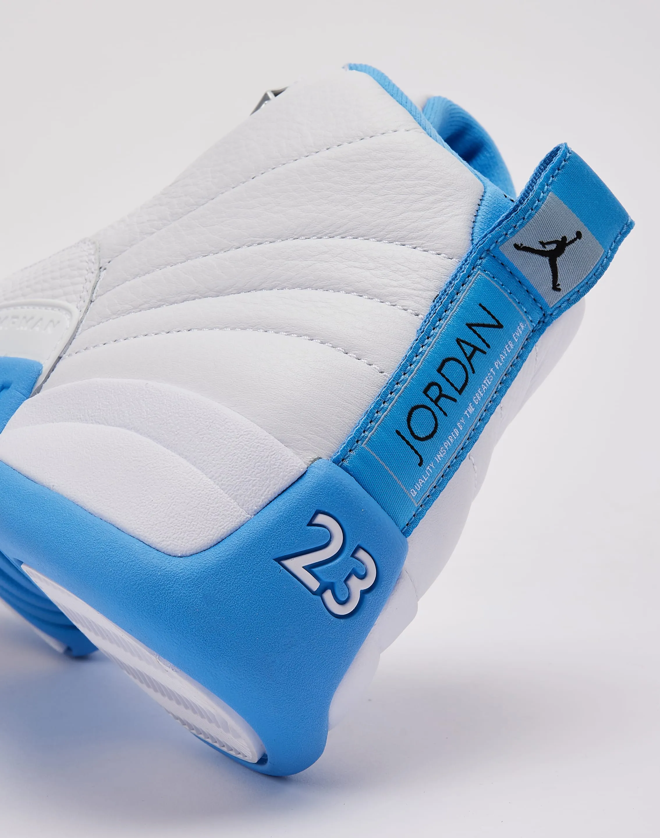 Match Fit warm glow Jordan Air Jordan 12 Retro 'White and University Blue'