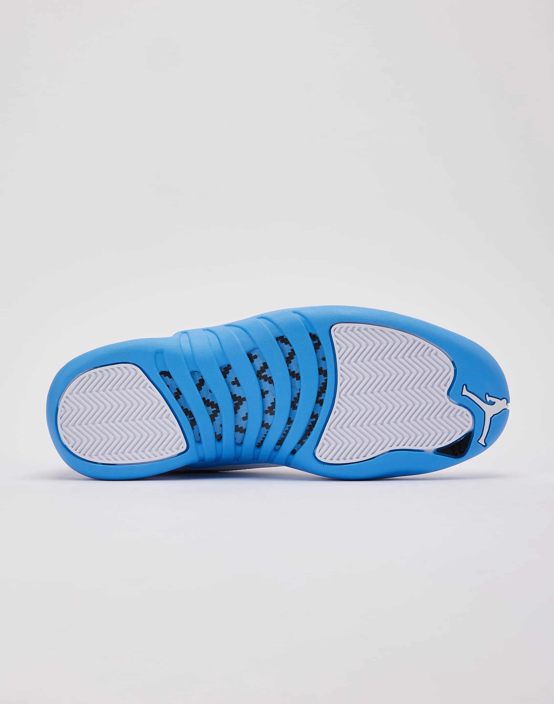Jordan Air Jordan 12 Retro 'White and University Blue' Street Edge