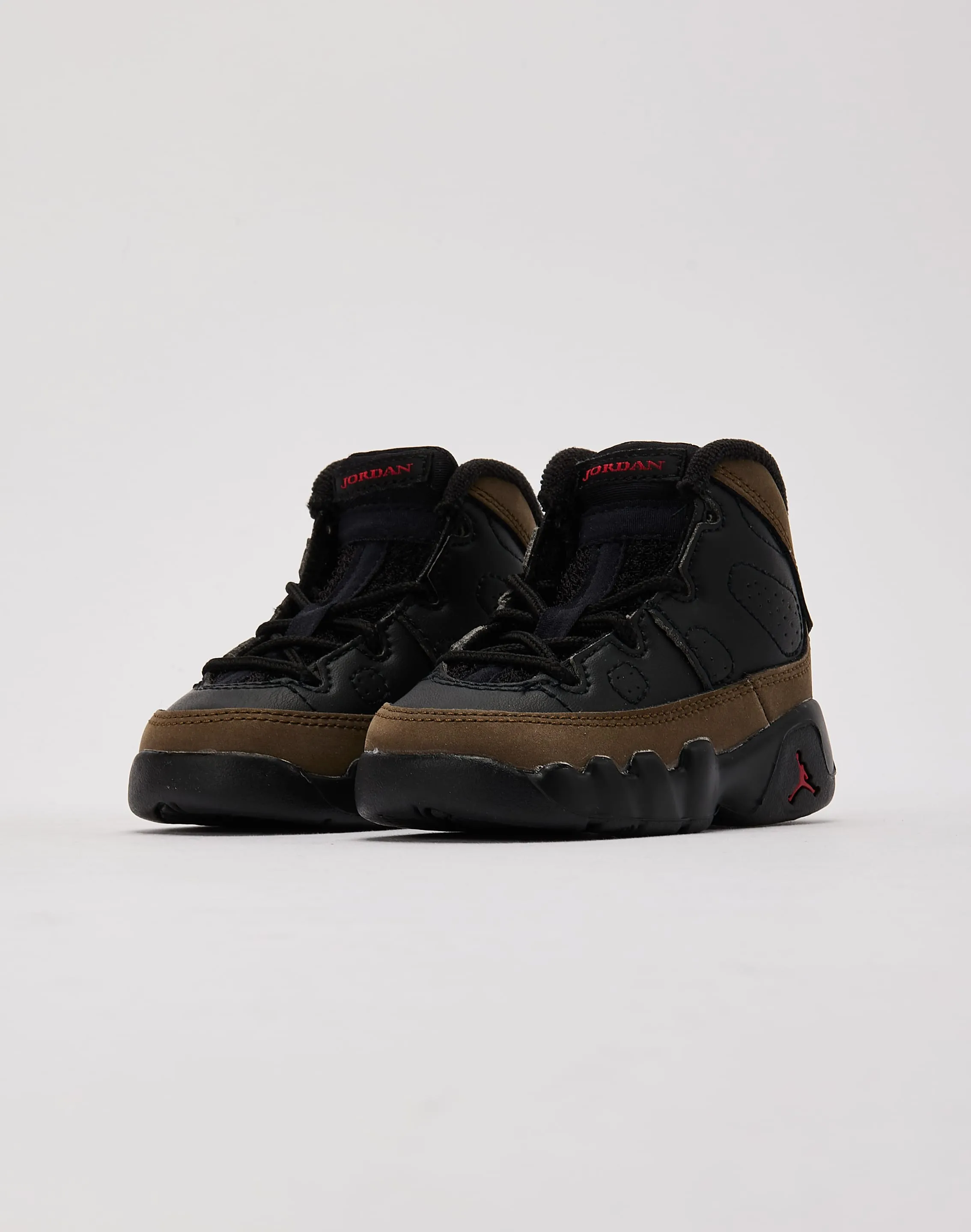 Jordan Air Jordan 9 Retro 'Olive' Toddler Long Walk
