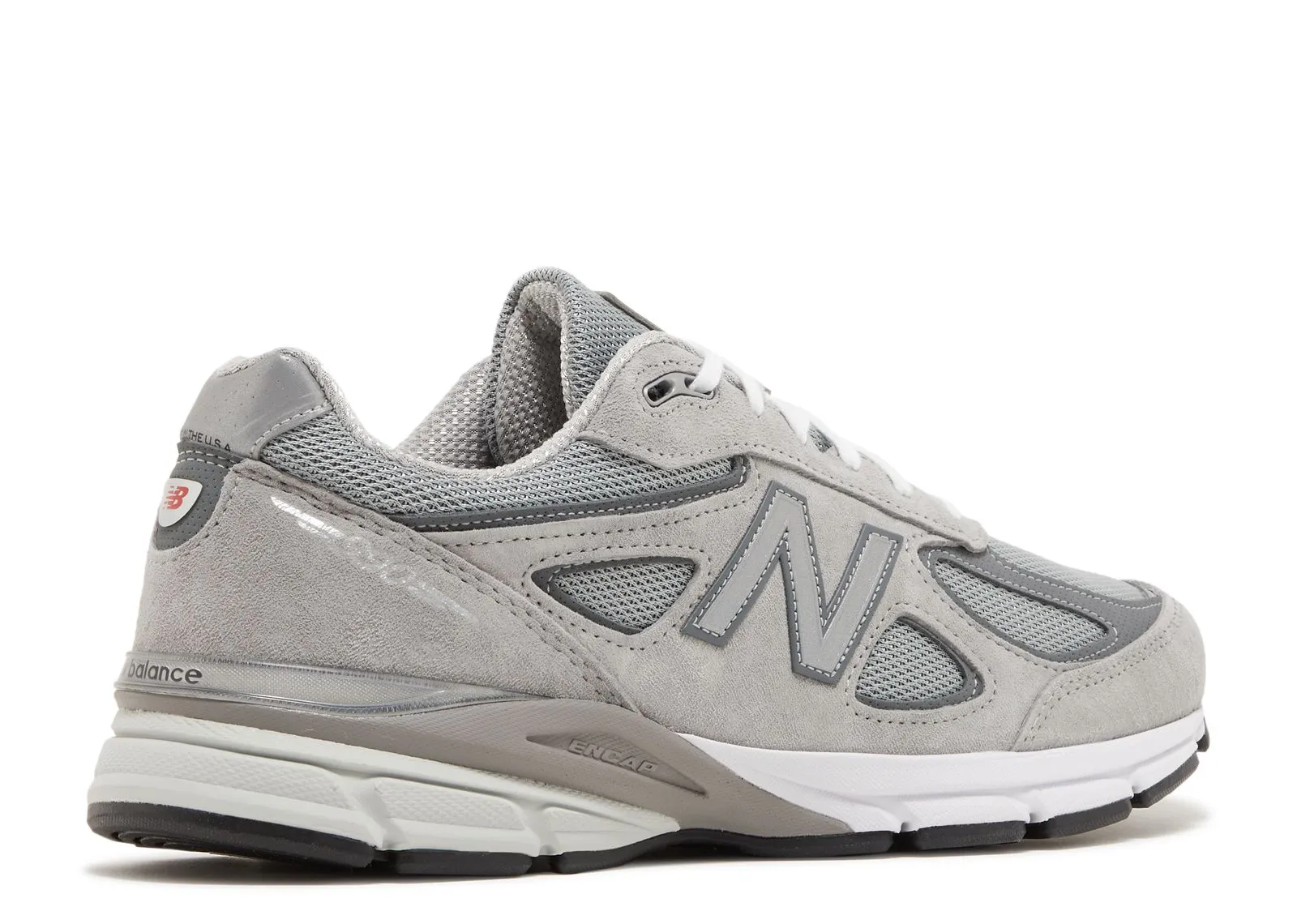 New Balance 990v4 MiUSA Grey Silver Motion Ease