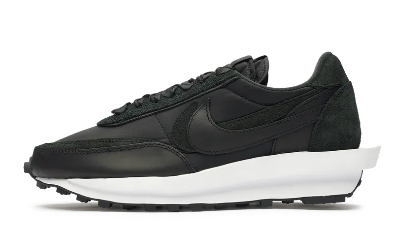 Nike LD Waffle x Sacai Black Nylon 2020 (BV0073-002) Men's Size 4-13 Easy Pace