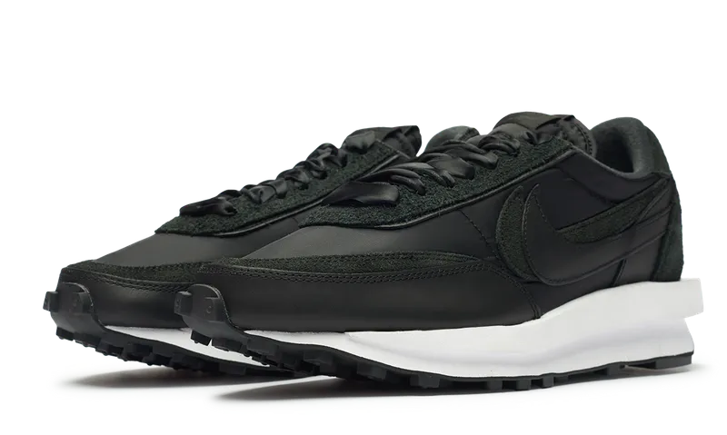 Airport Travel Nike LD Waffle x Sacai Black Nylon 2020 (BV0073-002) Men's Size 4-13