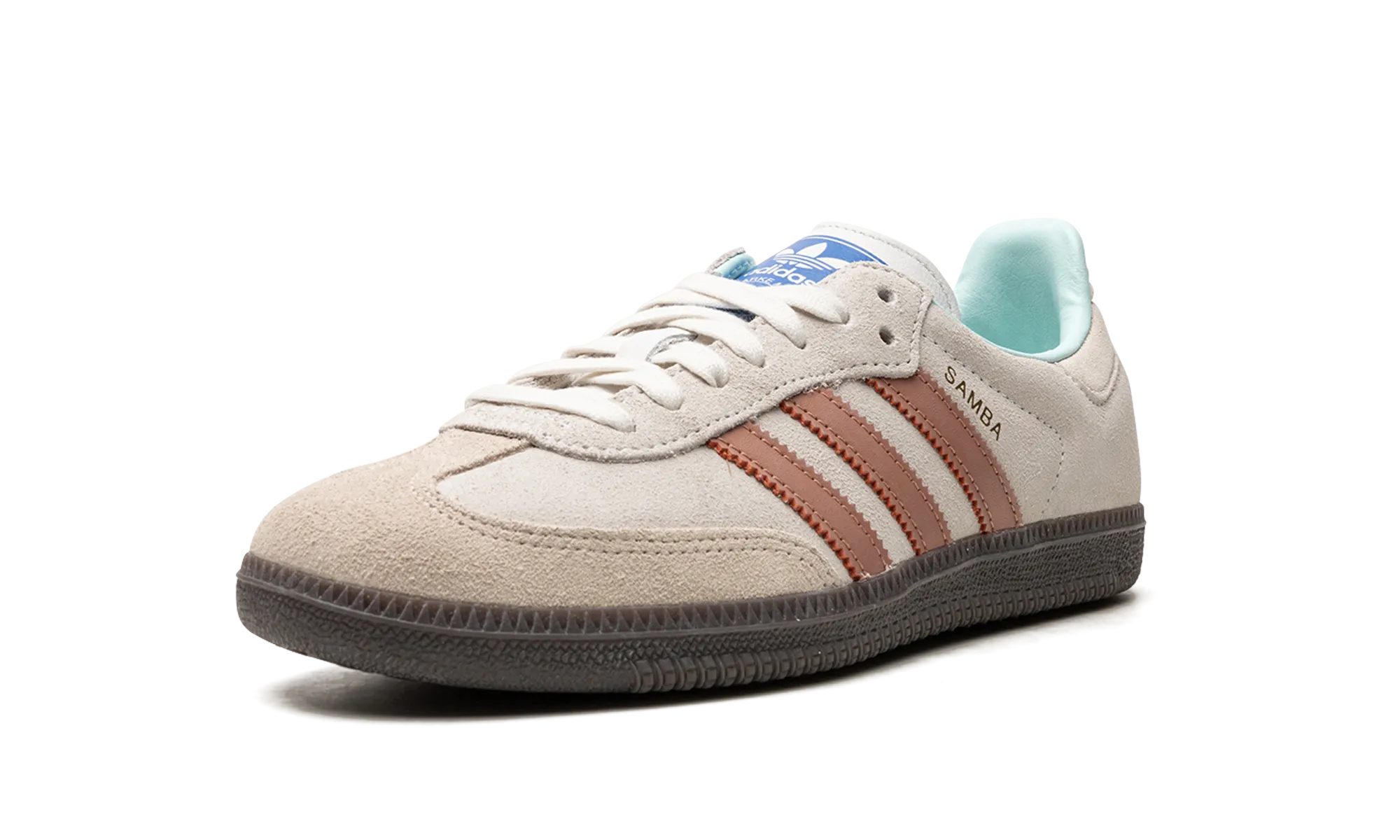 Samba OG "Crystal White / Clay" Flat Outsole