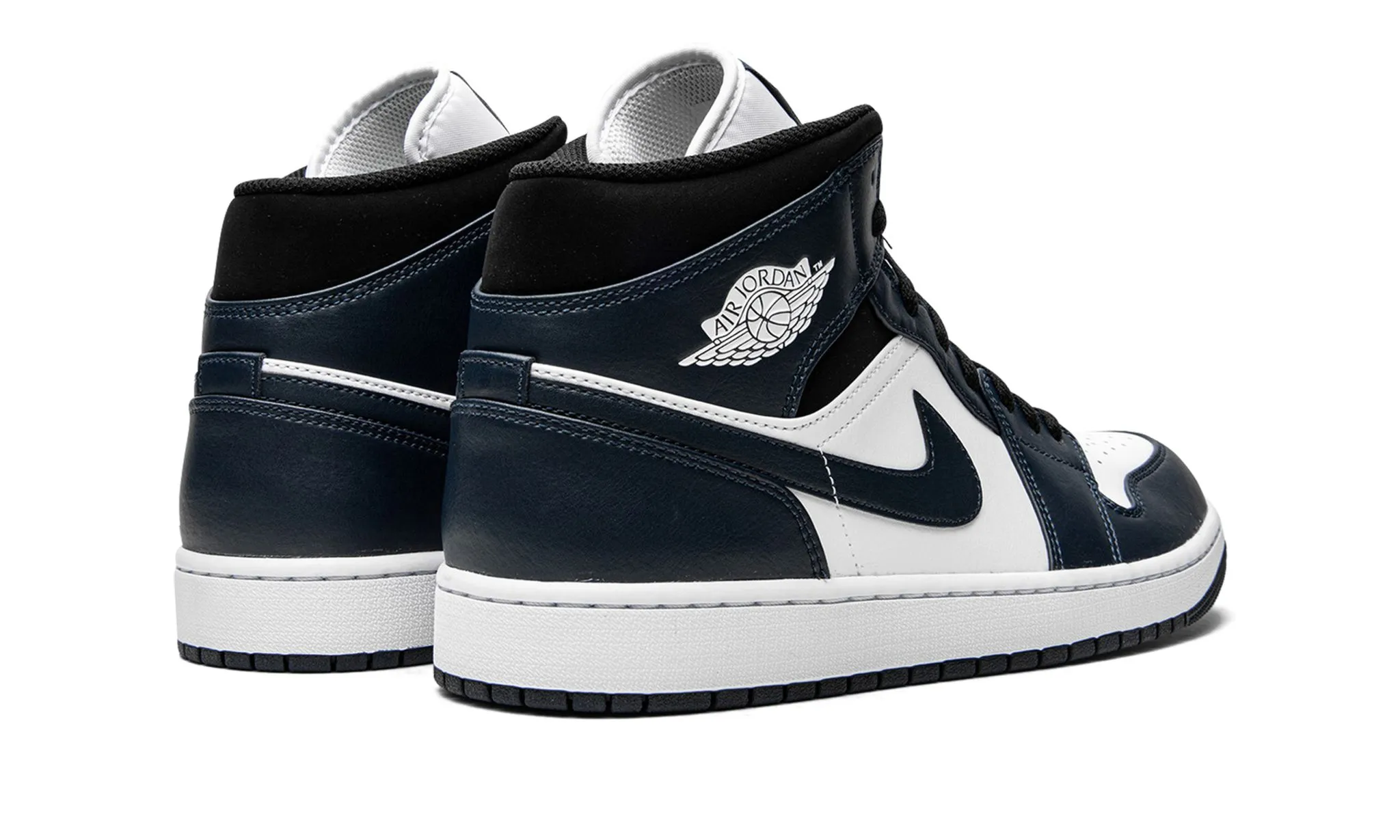 Air Jordan 1 Mid Armory Navy All Around Neutral Look