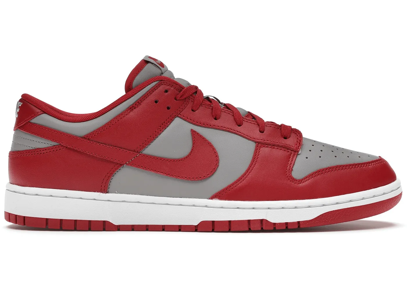 Espadrille Style Nike Dunk Low Retro Medium Grey Varsity Red UNLV (2021)