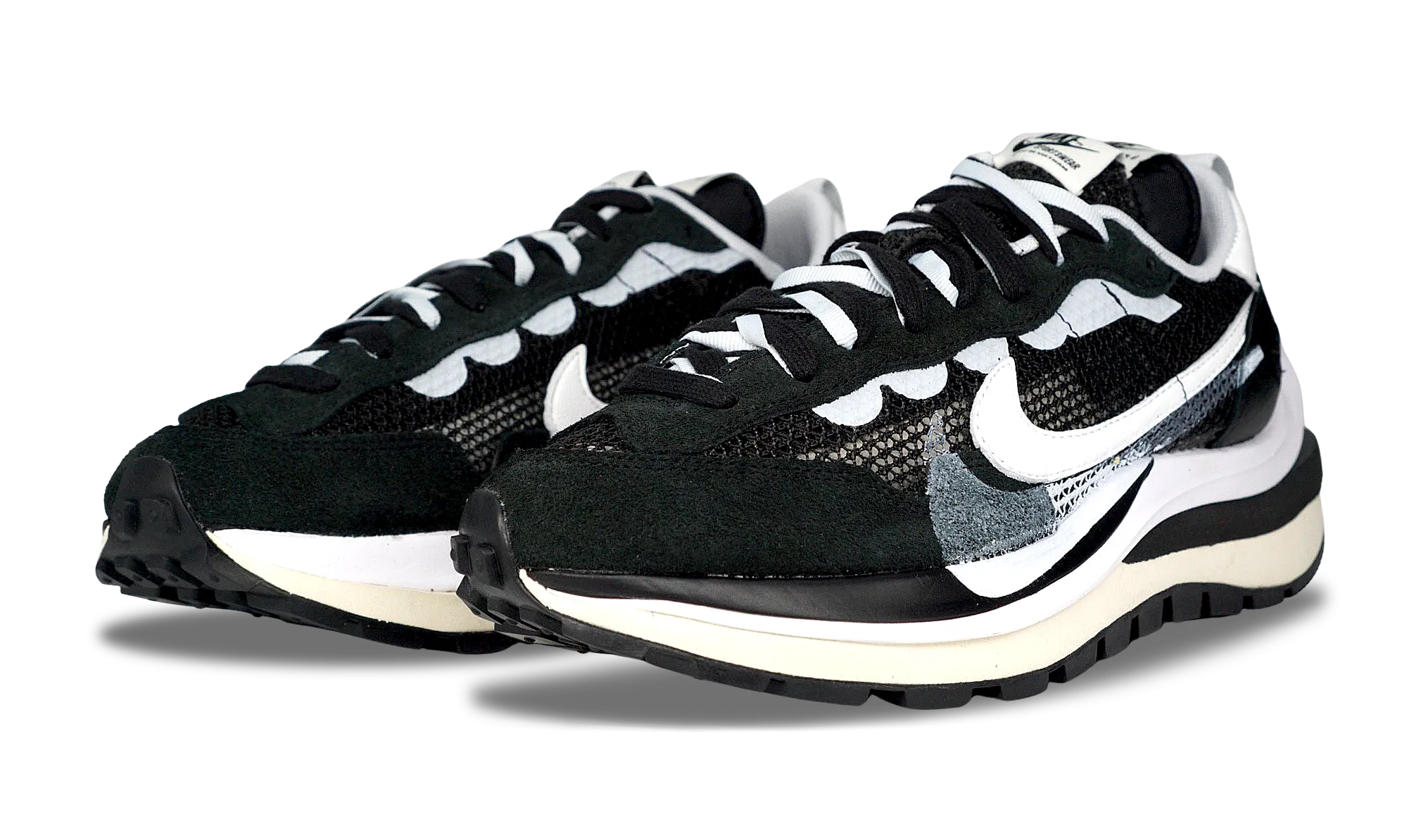 Nike Vaporwaffle x Sacai Black White (CV1363-001) Men's Size 11-12 Cross Town