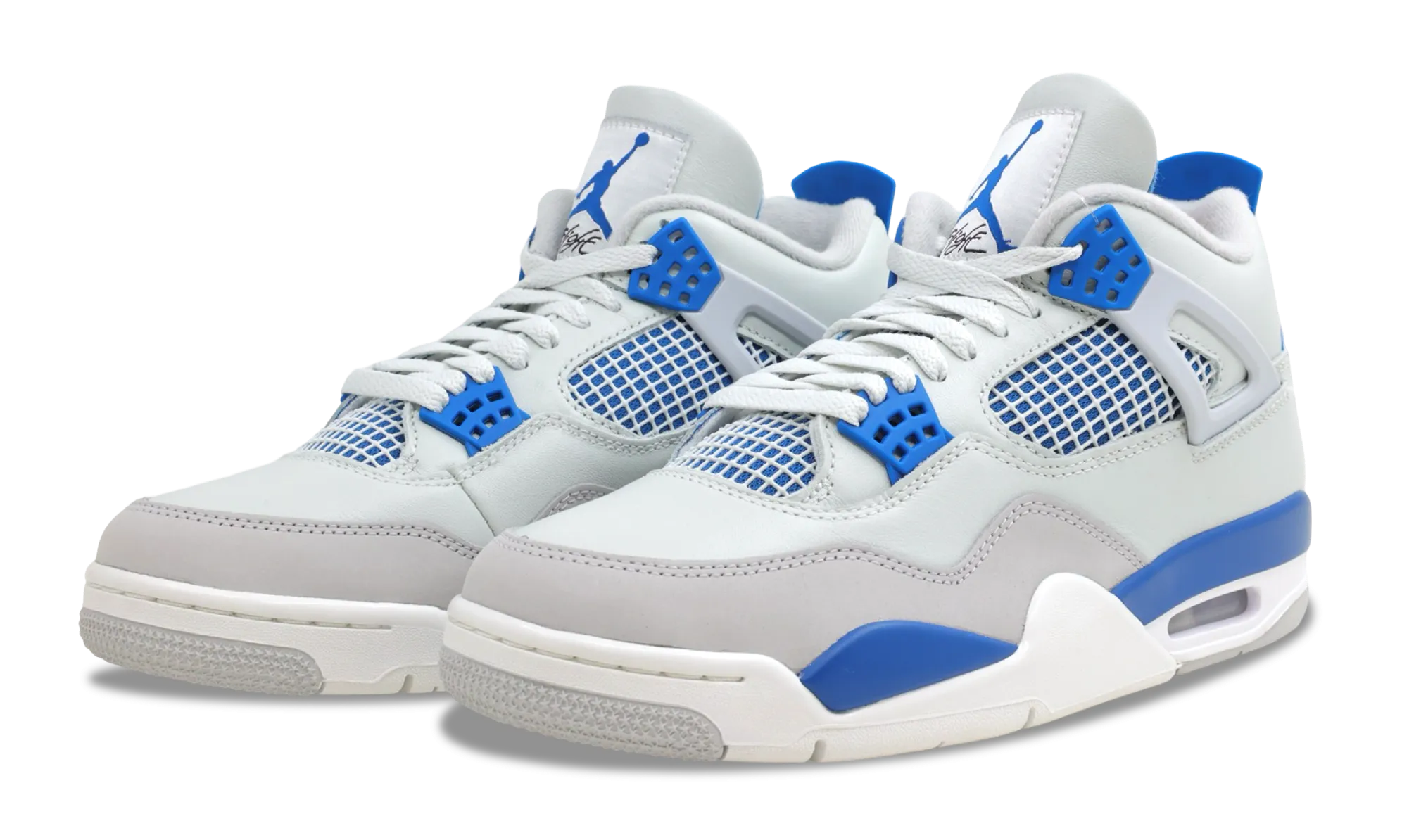 Elastic Lacing Step Safe Air Jordan 4 Retro 'Military Blue' 2024 FV5029-141
