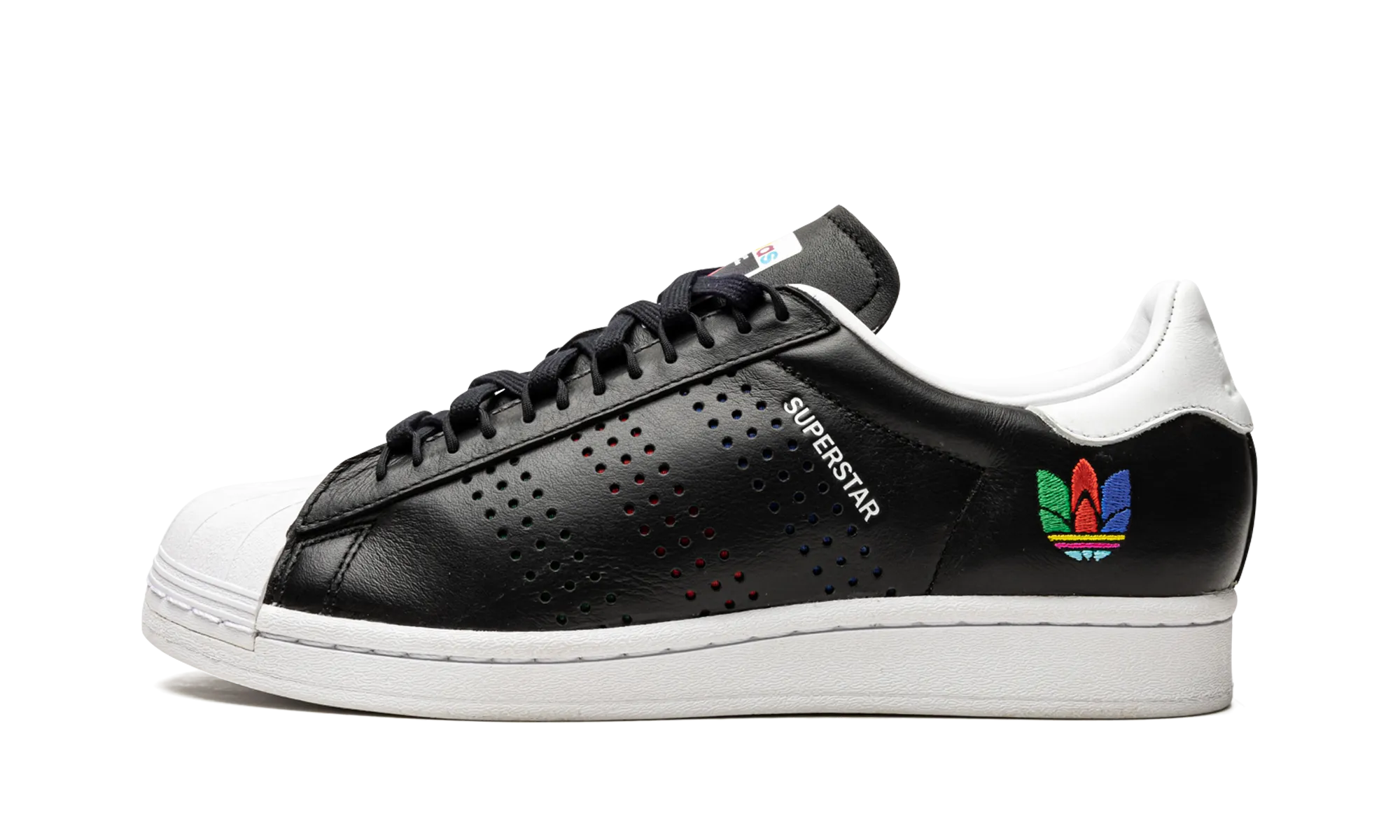 Canvas Construction Leather Upper Superstar