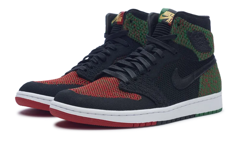 Street Fashion nike Air Jordan 1 Retro High Flyknit 'Black History Month'