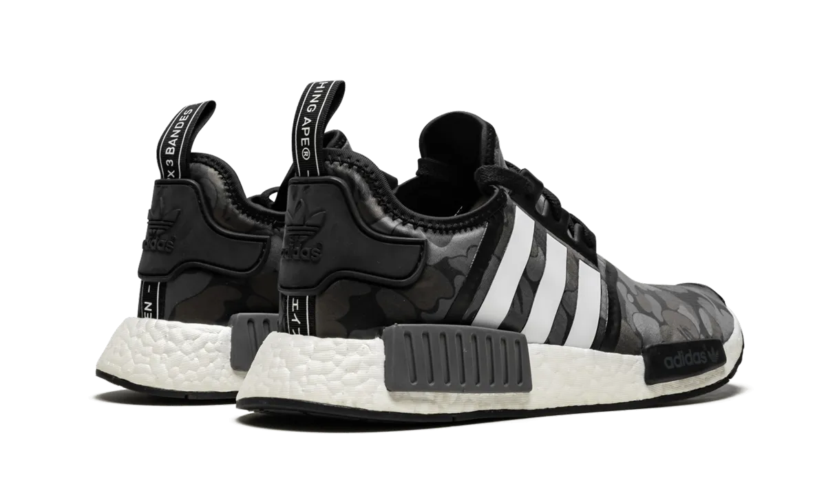 NMD_R1 "Bape - Black Camo" Slip   On