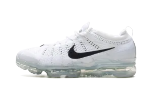 Air VaporMax 2023 Flyknit "White Pure Platinum Black" Fitness Regime