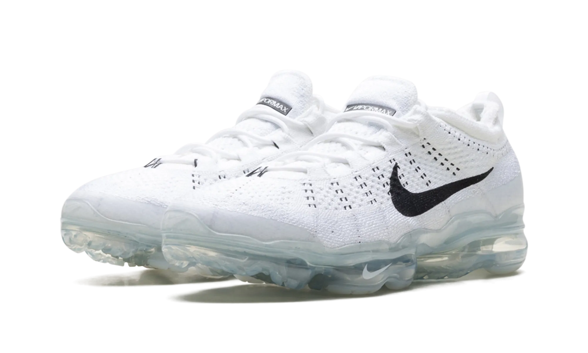 Air VaporMax 2023 Flyknit "White Pure Platinum Black" low - profile - feature shoes billiards shoes