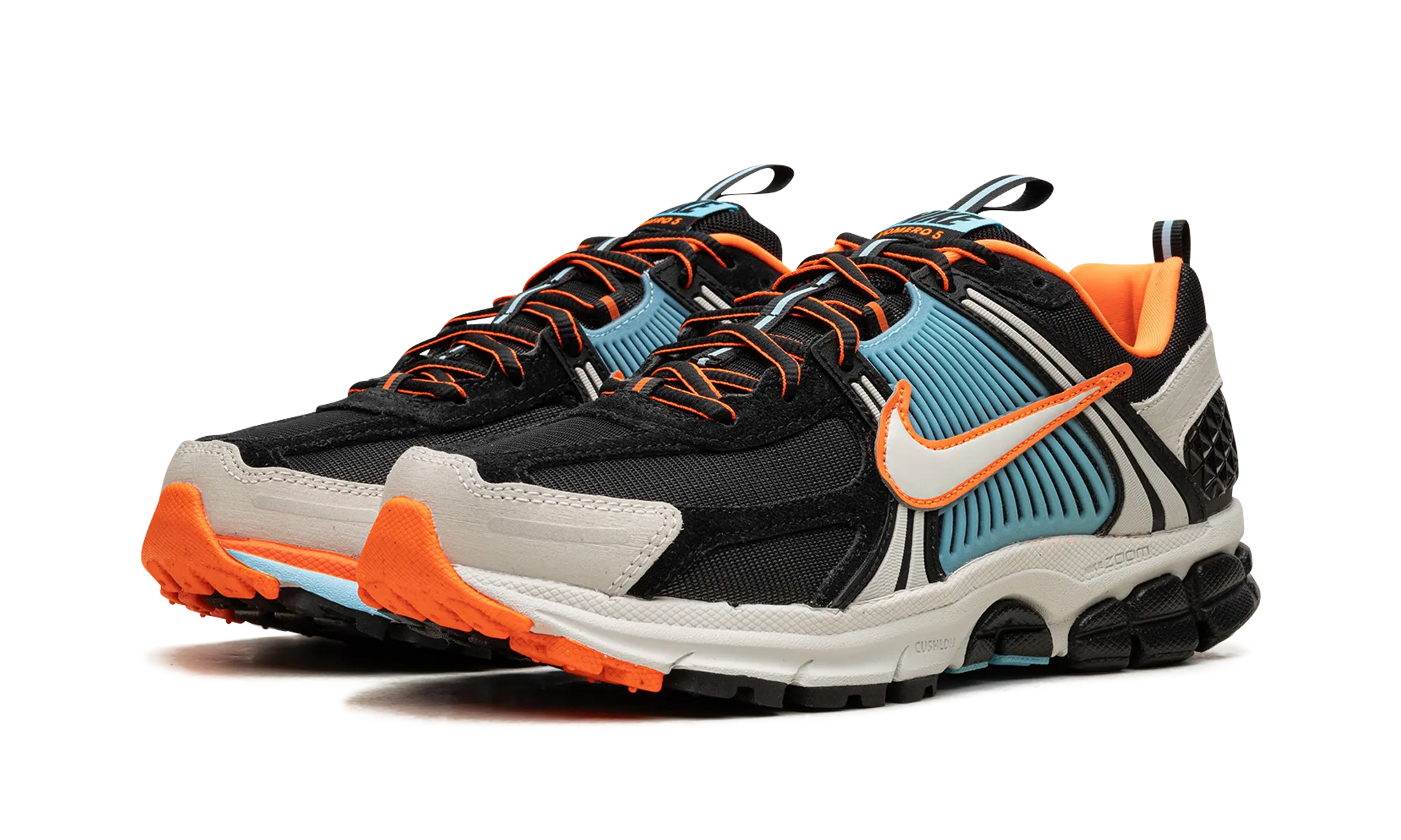 daily - running companion shoes running in low - altitude areas ZOOM VOMERO 5 WMNS "Black/Blue Gaze"