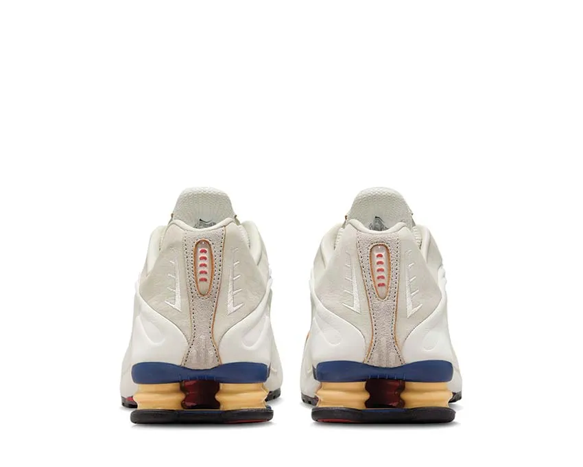 synthetic leather shoes day - running shoes Nike Shox R4 PRM "Design by Korea"