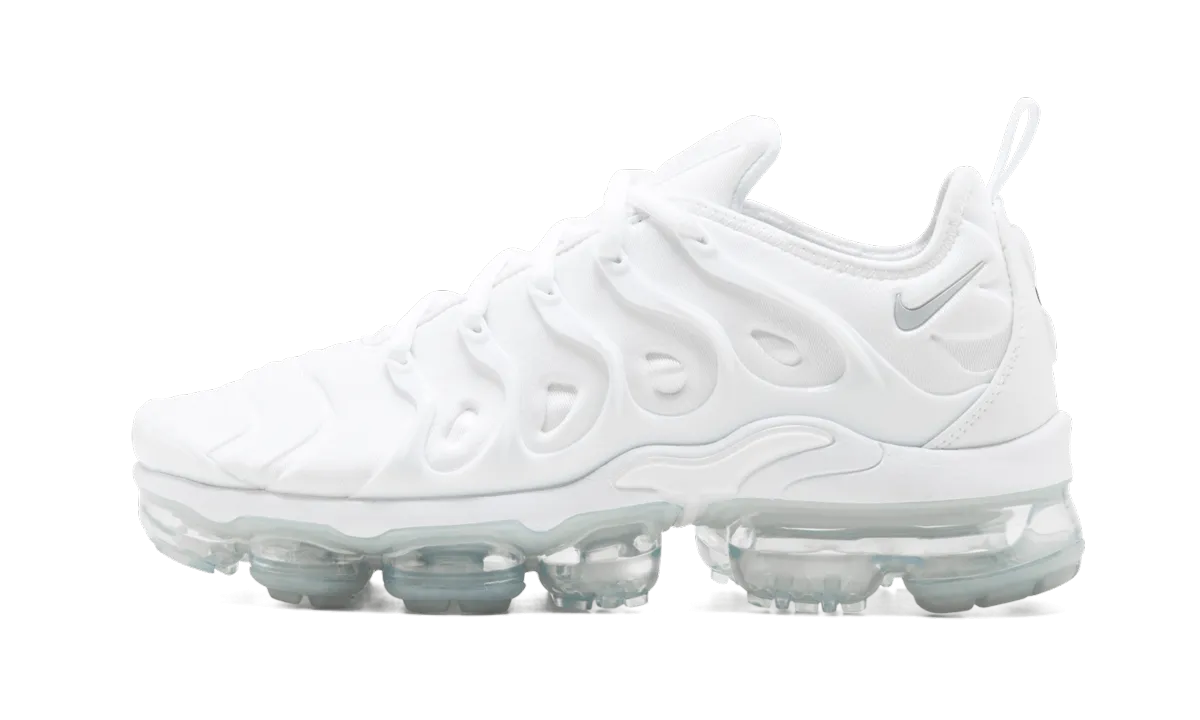 Air Vapormax Plus "Triple White" fast - paced shoes moisture - wicking
